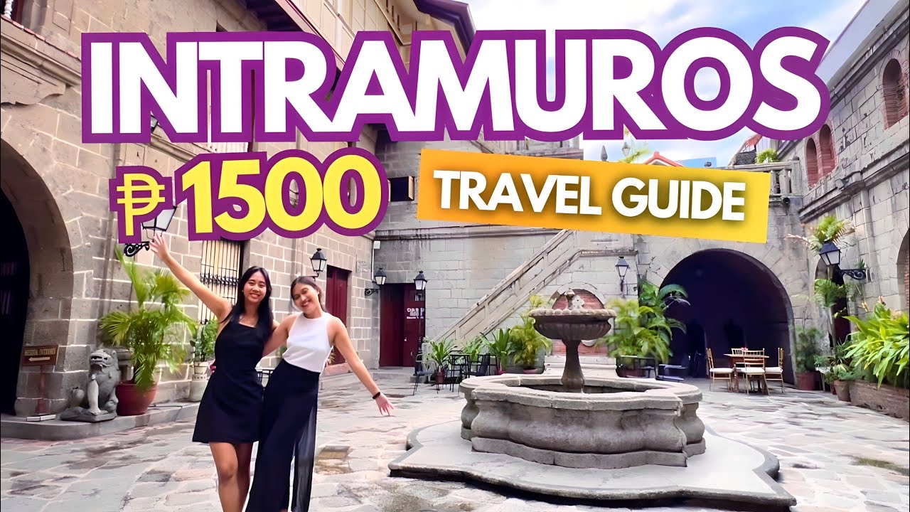 Intramuros 2024 Travel Guide: History, Museum, Food Tour • Old Manila Walled City Trip • Budget Vlog