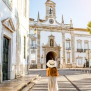 Woman exploring Faro