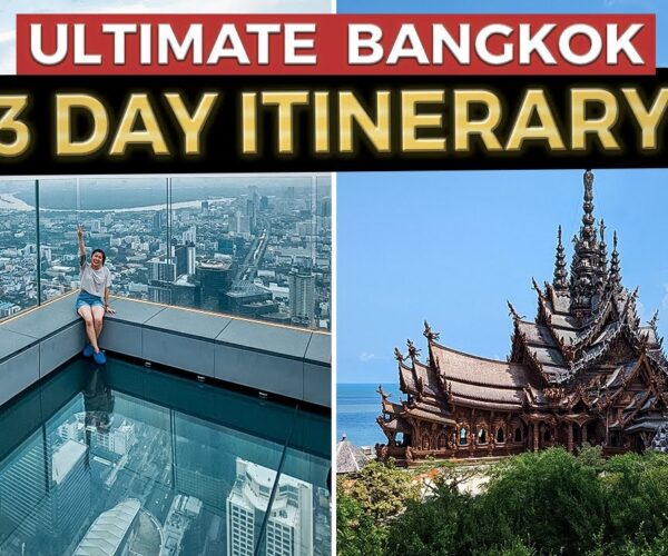 The Ultimate 3 Day BANGKOK Itinerary | Thailand Travel Guide (2024)
