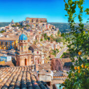 A Baroque Town In Val di Noto, Sicily, Italy